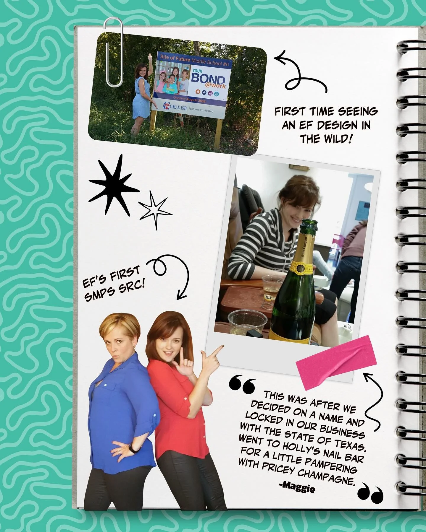 We&rsquo;re opening up the Emerald Fox scrapbook to celebrate Women&rsquo;s Small Business Month! 💖✨
&nbsp;
Emerald Fox first came to life in 2016, when Maggie Seay and Audra Allen set out to build something bold, creative, and unapologetically Foxy