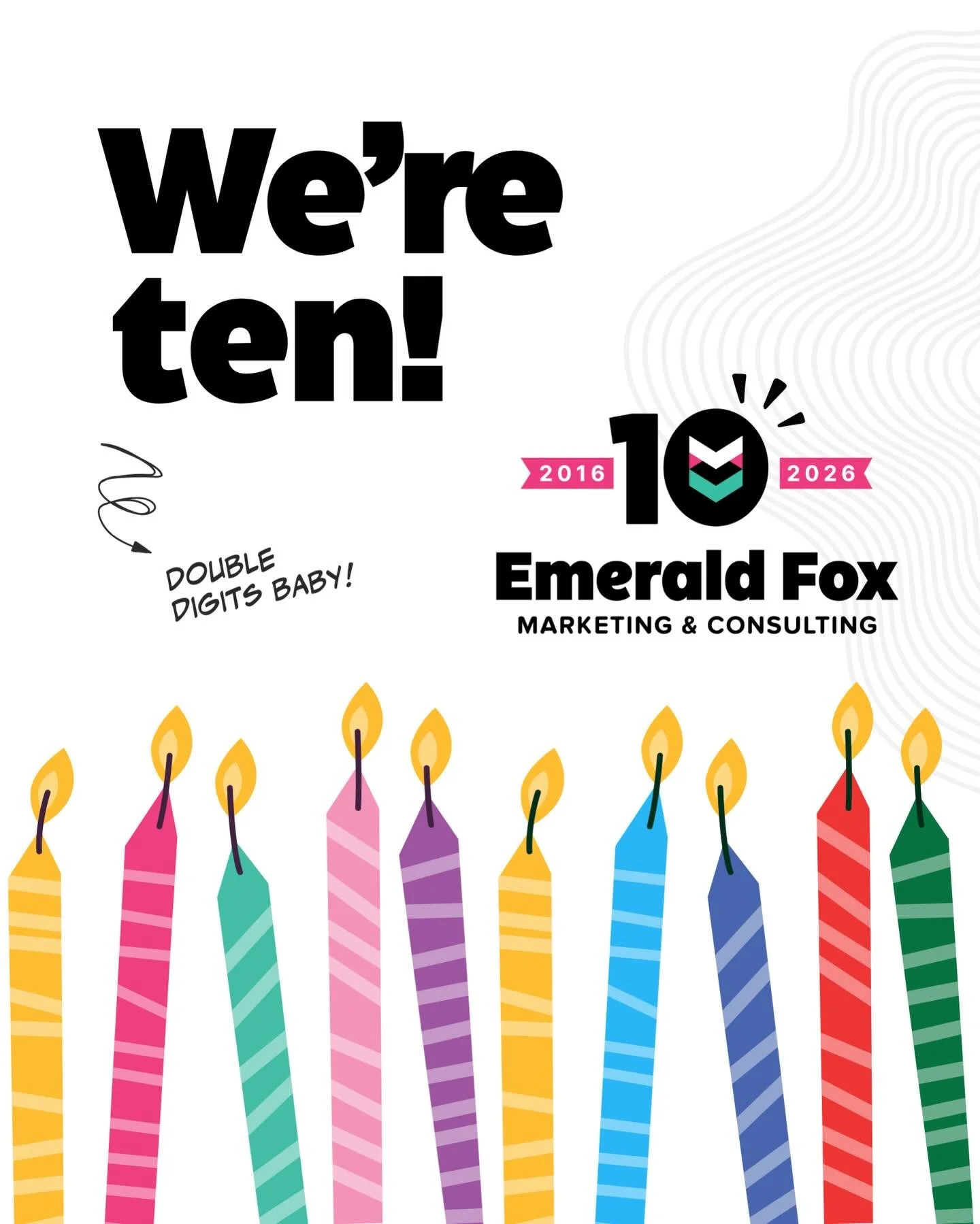 What a wild, wonderful ride it&rsquo;s been since 2016&mdash;and we&rsquo;re just getting started. ✨

This year marks a whole decade of bold ideas, creative magic, and incredible partnerships. We&rsquo;re beyond excited to celebrate this milestone wi