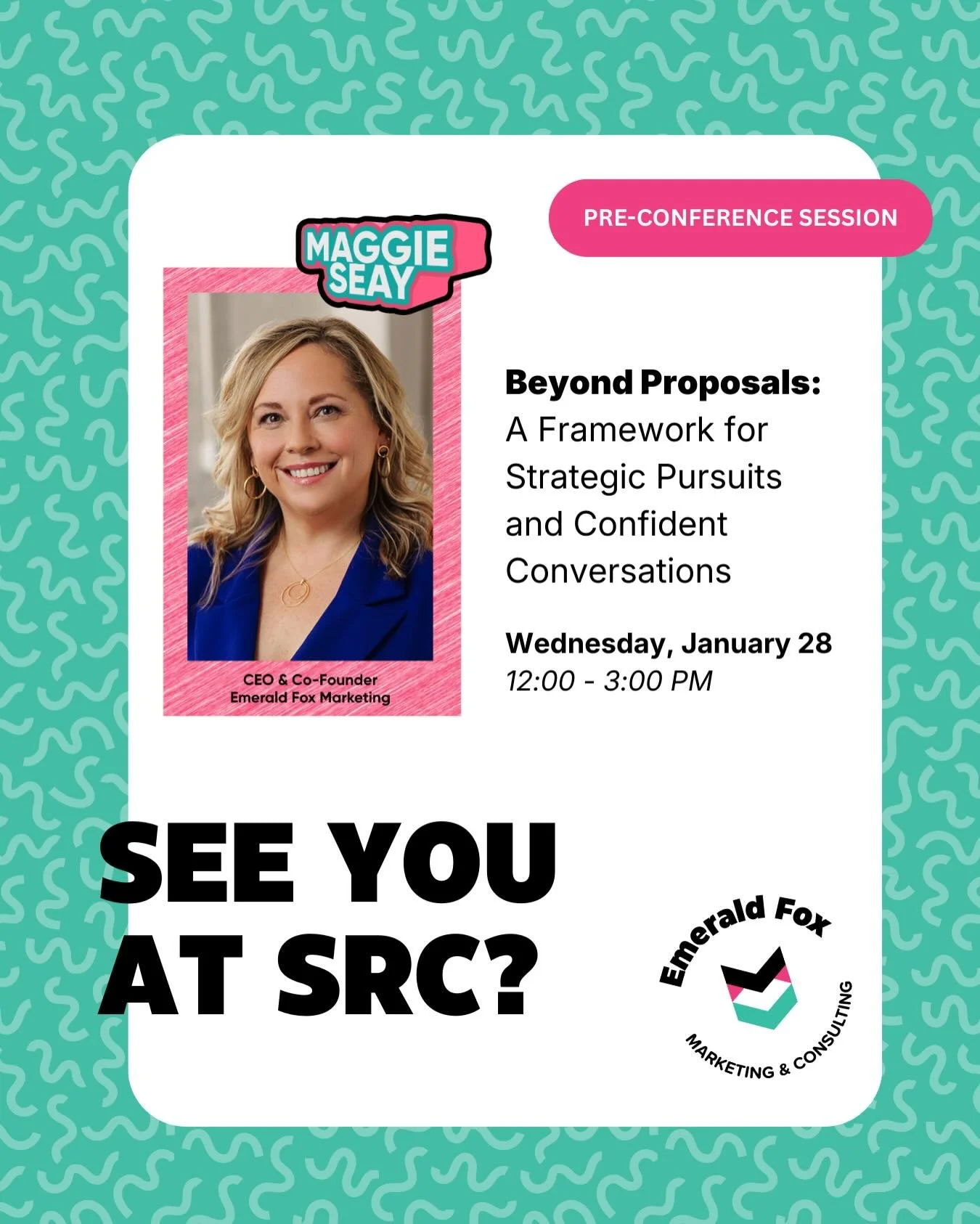 ✨ We&rsquo;re headed to SRC &mdash; and we can&rsquo;t wait to see you in San Antonio! ✨

Emerald Fox Marketing is excited to be part of the @smpssrc Southern Regional Conference, and we&rsquo;re bringing three sessions + a booth to share ideas, tool