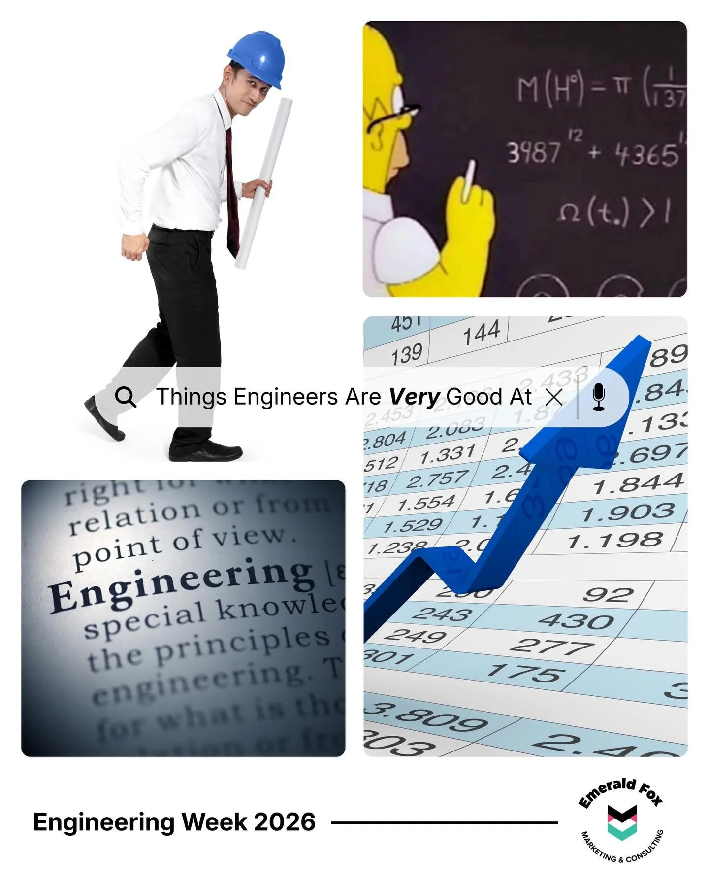 Respectfully&hellip; engineers are built different.
&nbsp;
And we mean that as the highest compliment!
&nbsp;
It&rsquo;s Engineers Week, so let&rsquo;s say what everyone in AEC already knows.
&nbsp;
Things engineers absolutely crush:
&bull; Spotting 