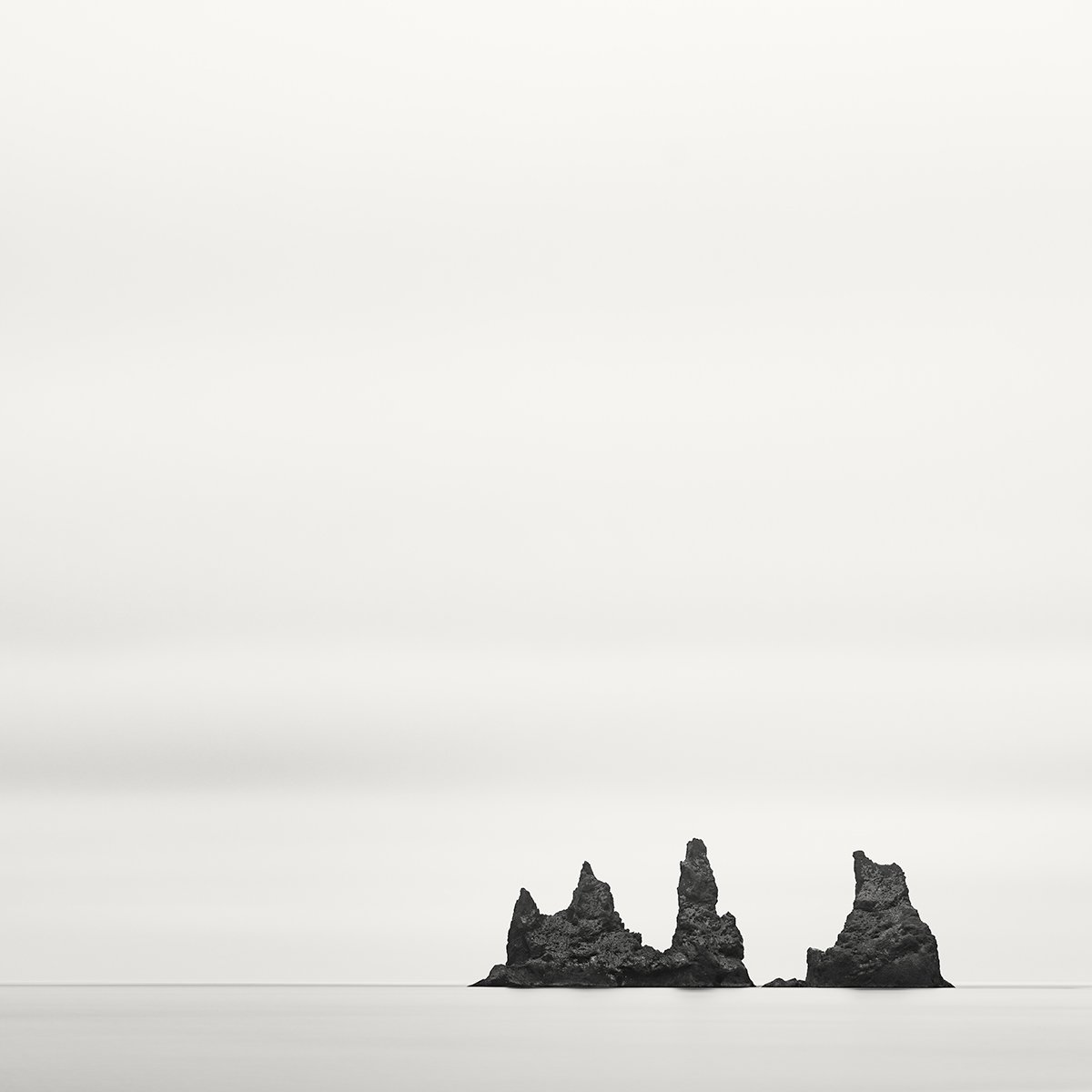 Reynisdranger basalt stacks