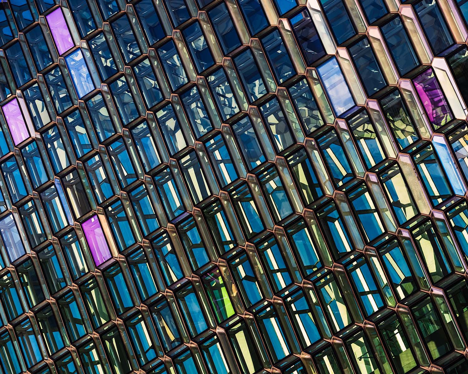 Harpa - Colored Mesh