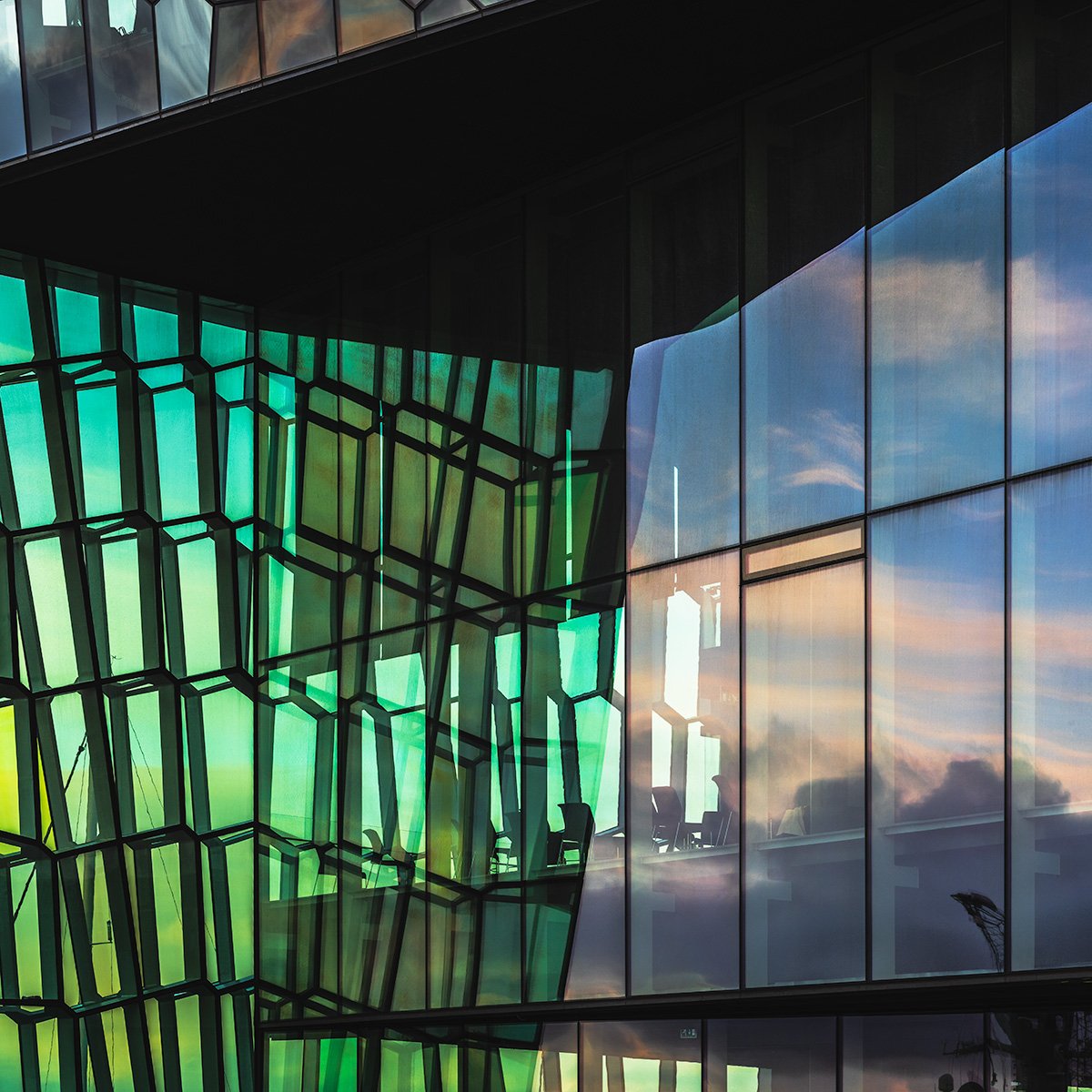 Harpa - South Face