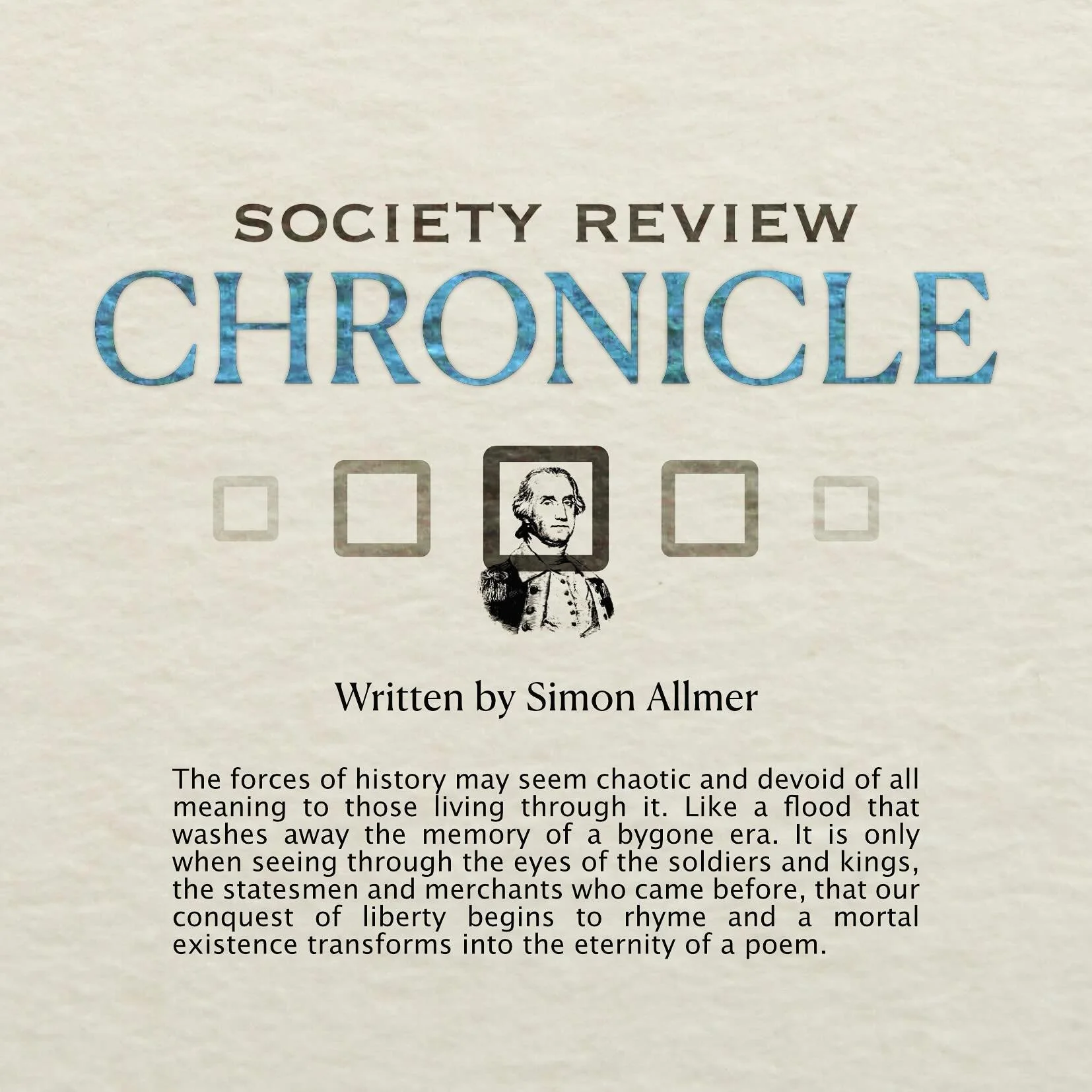 Society Review Chronicle will be the ultimate online database that links major events in global history with an engaging narrative. Featuring an intuitive year by year navigation, topic lenses and a three-dimensional view, it has never been more enjo