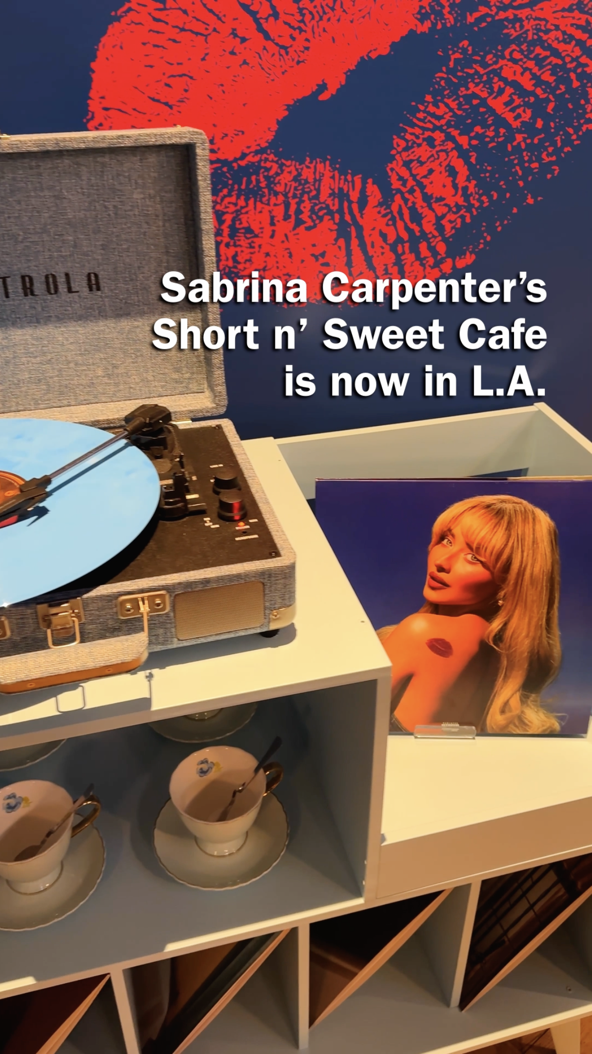 Sabrina Carpenter Pop-up Cafe