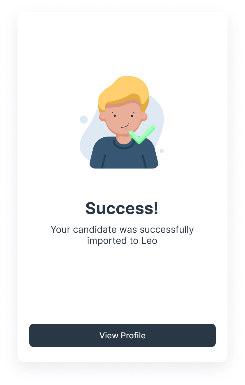 Candidate Page - Successfully Imported.png