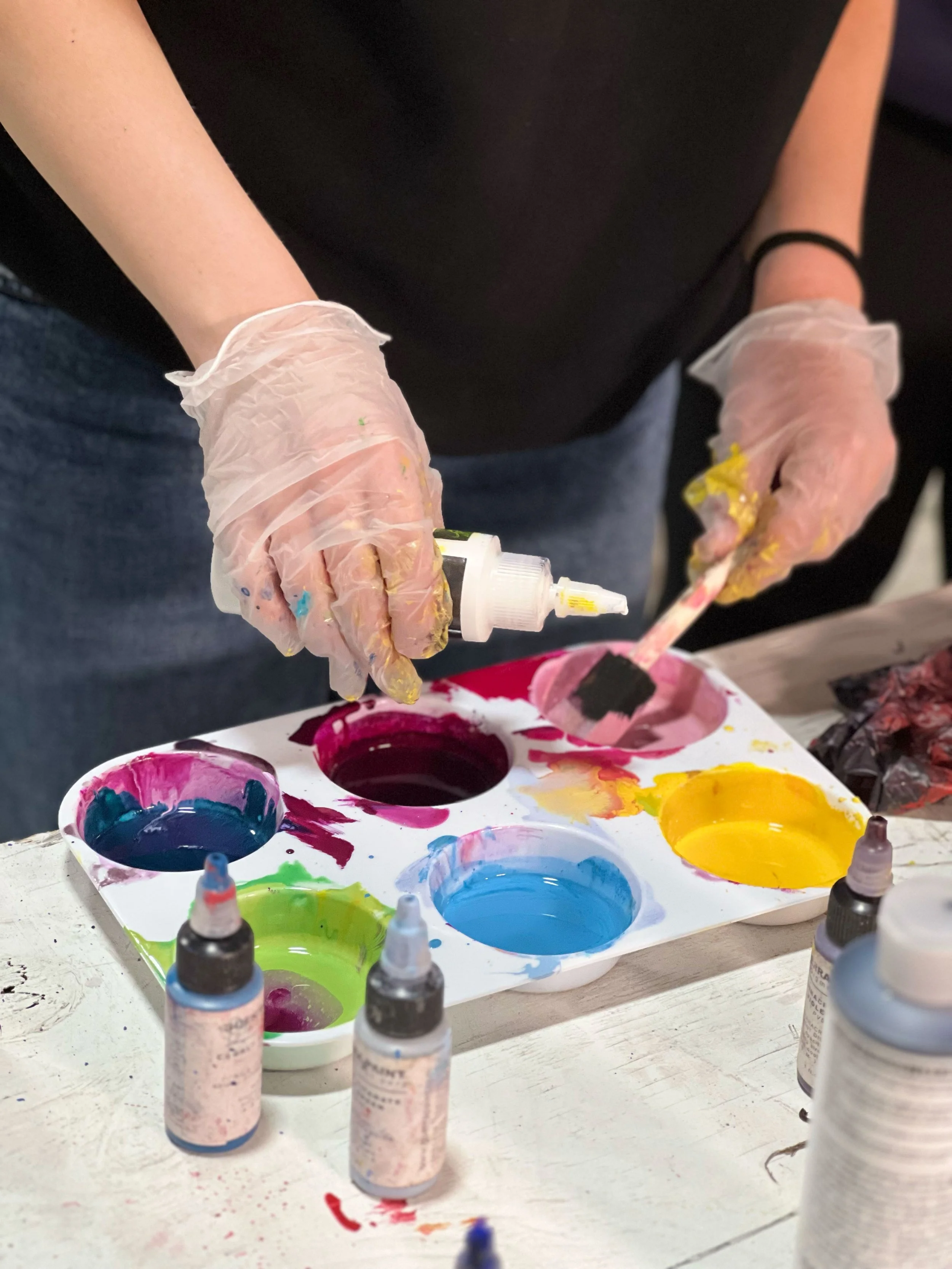 FREEDOM IN ABSTRACT PAINTING WORKSHOP  5:30PM-8:30PM