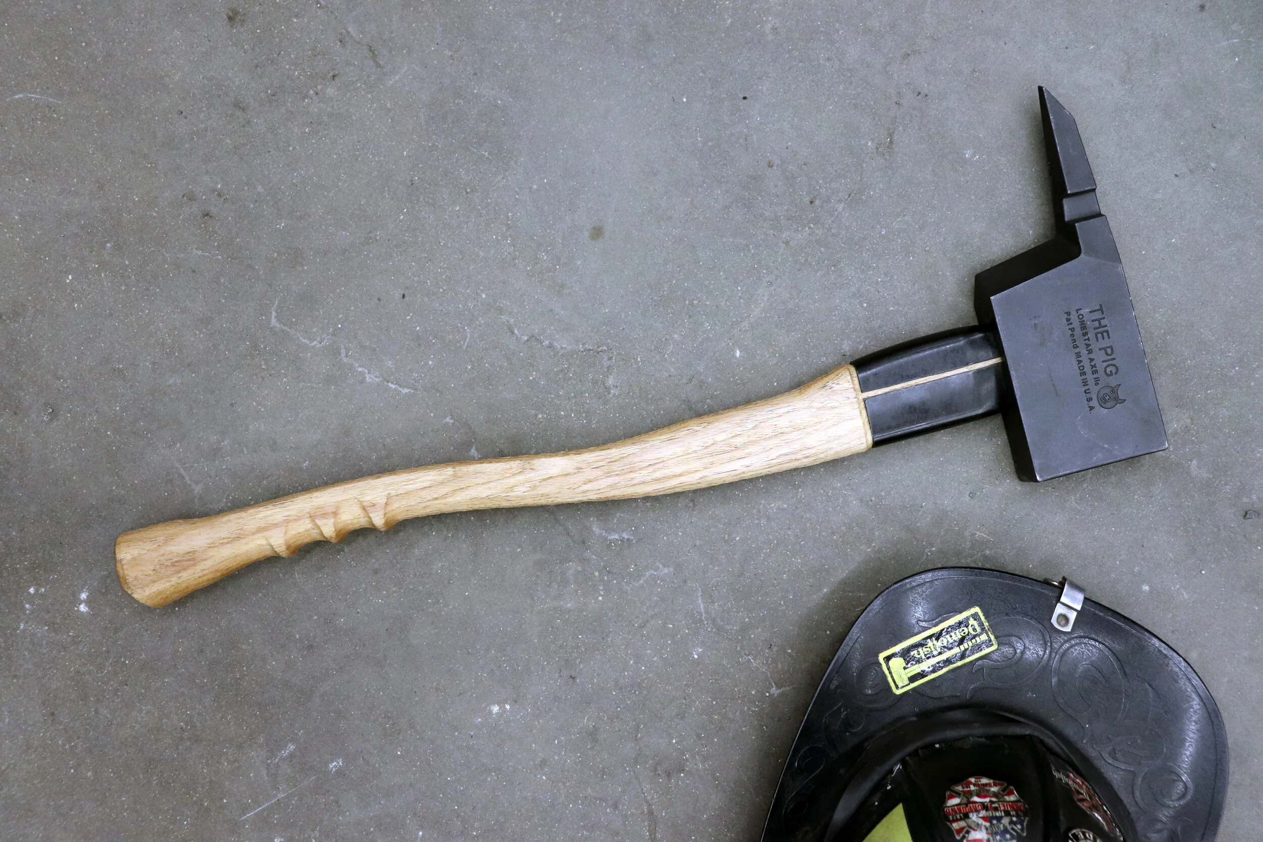 CUSTOM REAPER HICKORY HANDLE — FIRE MAUL TOOLS