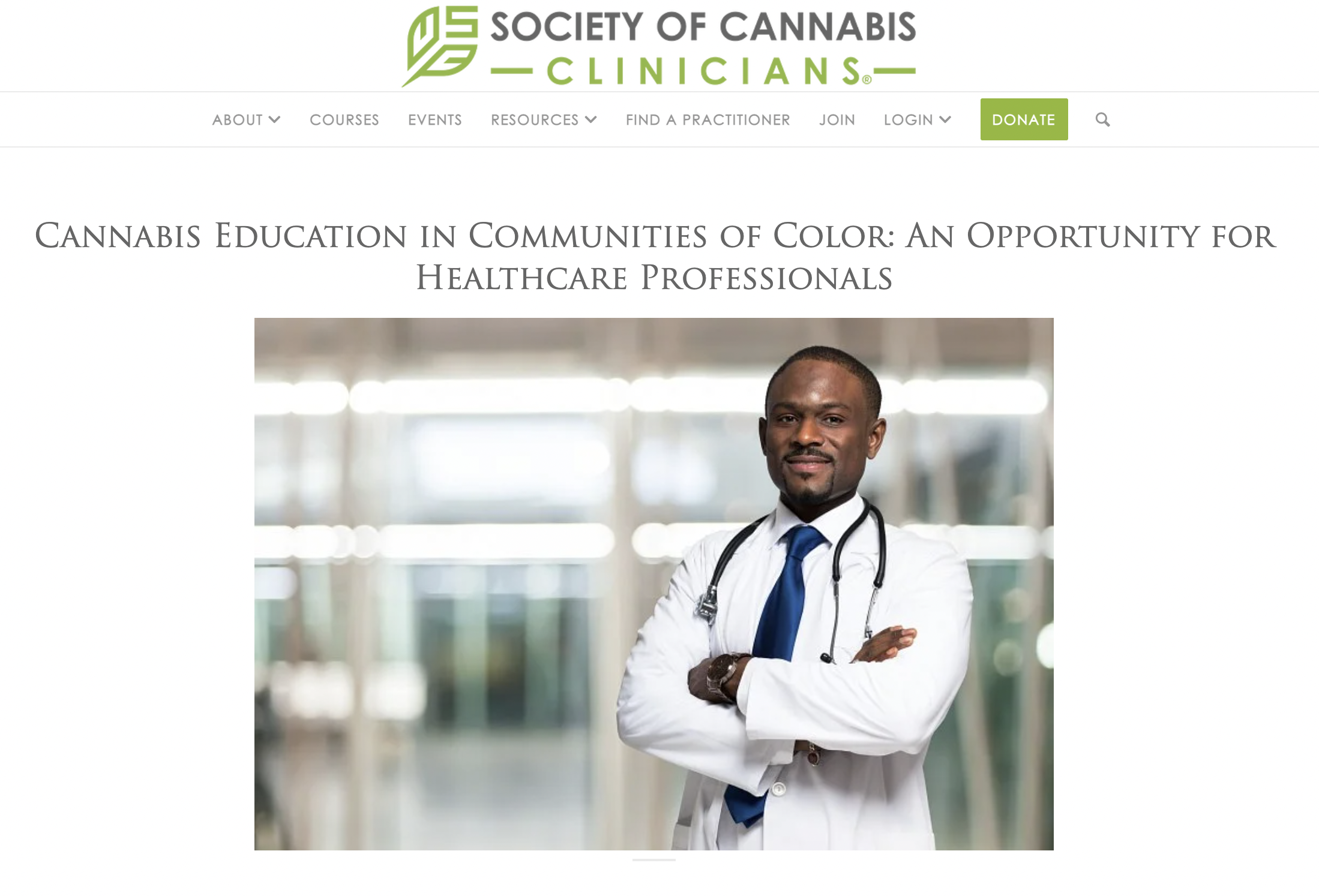 Society of Cannabis Clinicians | September 2021