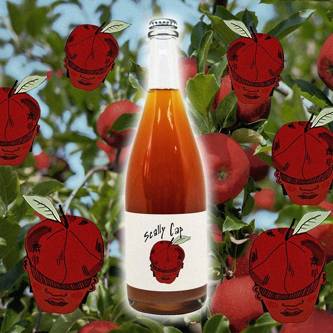 Our friend Peter of @twinstarorchards is rarely seen without his signature Scally Cap. Peter tended the rare apples used to make this cider, comprised of equal parts Chisel Jersey, Stembridge Jersey, Somerset Redstreak, Geneva Tremletts, Brown Snout,