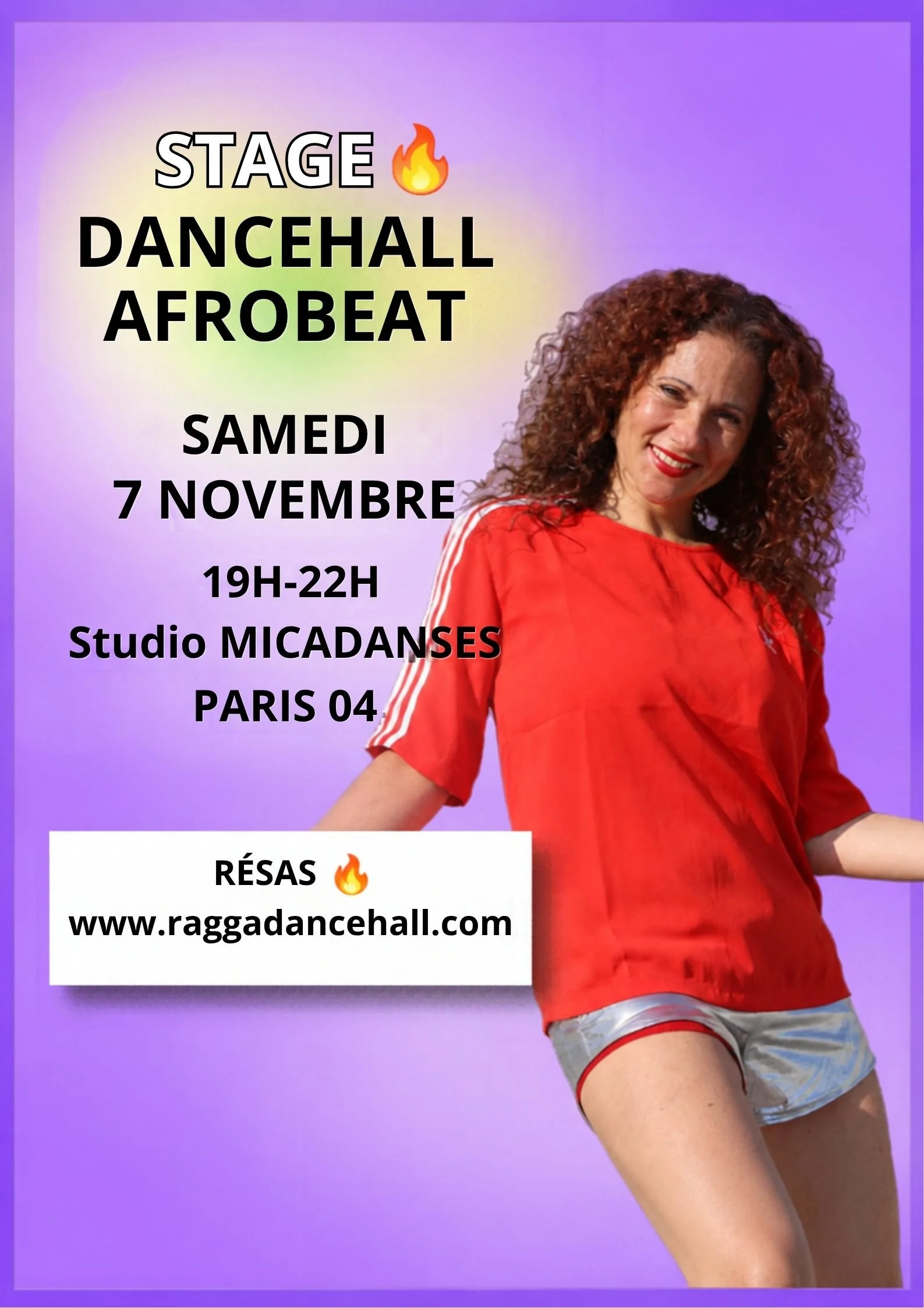 Stage Samedi 7 Novembre