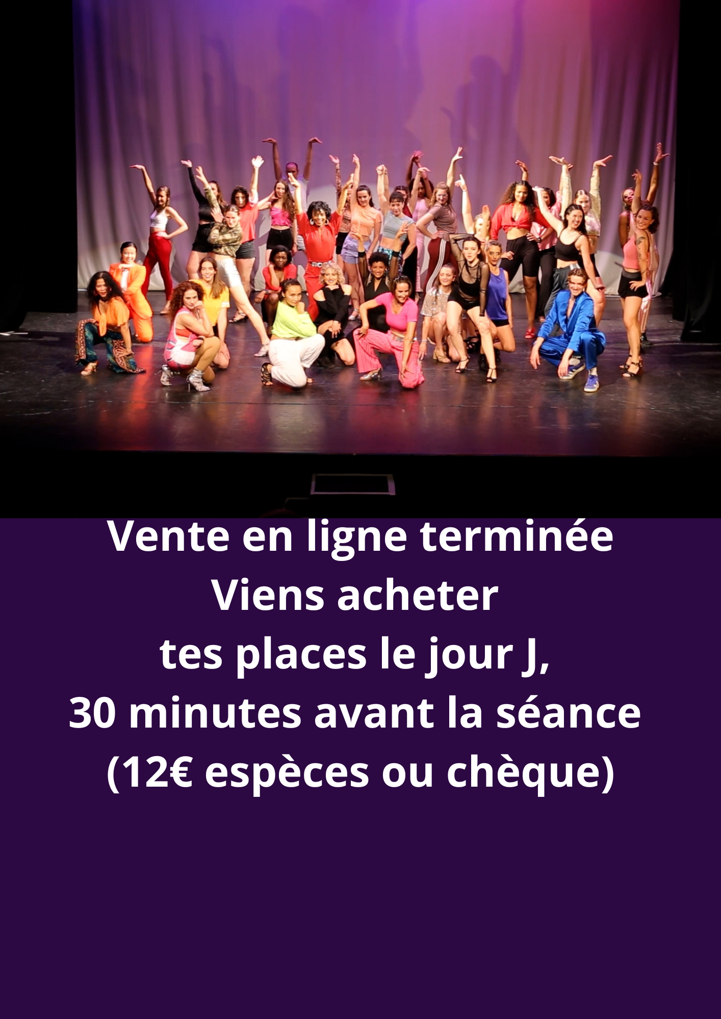 1 place pour Dimanche 31 Mai 18h