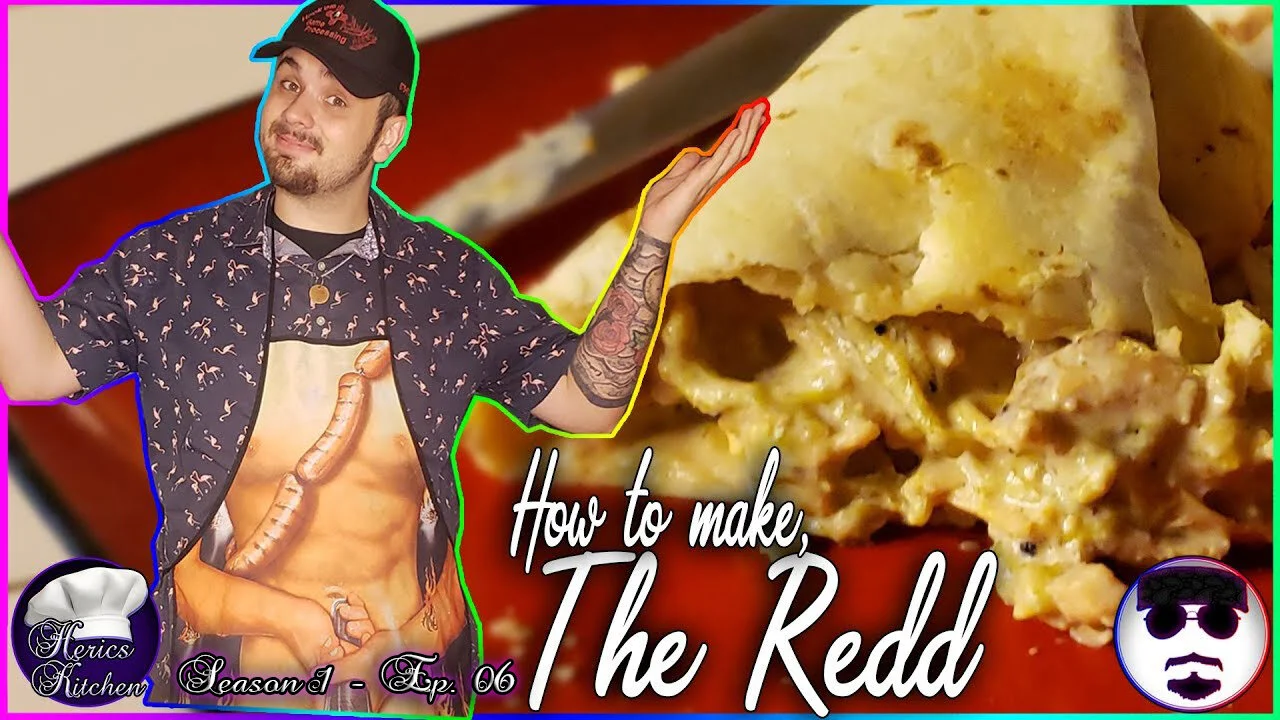 Thumbnail from a video on YouTube which can be found here!  The Redd – Yield 6 servingsIngredients3lbs – Chicken Breast3 Each – Roasted Green Chilis8 oz. – Cream Cheese (Whipped)6 Each – Flour TortillasTo taste – Garlic PowderTo taste – Salt To tast…