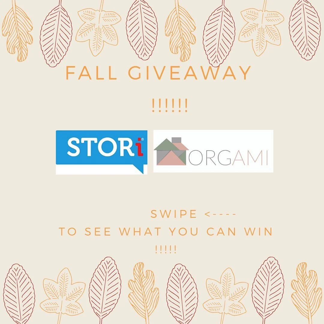 🍂 🎃FALL GIVEAWAY🎃 🍂 

I am so excited so partner with @shop_stori for this ONE WEEK GIVEAWAY!!! @shop_stori makes wonderful organizers!  Check out their full product line on @amazon. 

To enter:
1. Like this photo.
2. Follow&nbsp;@shop_stori &amp