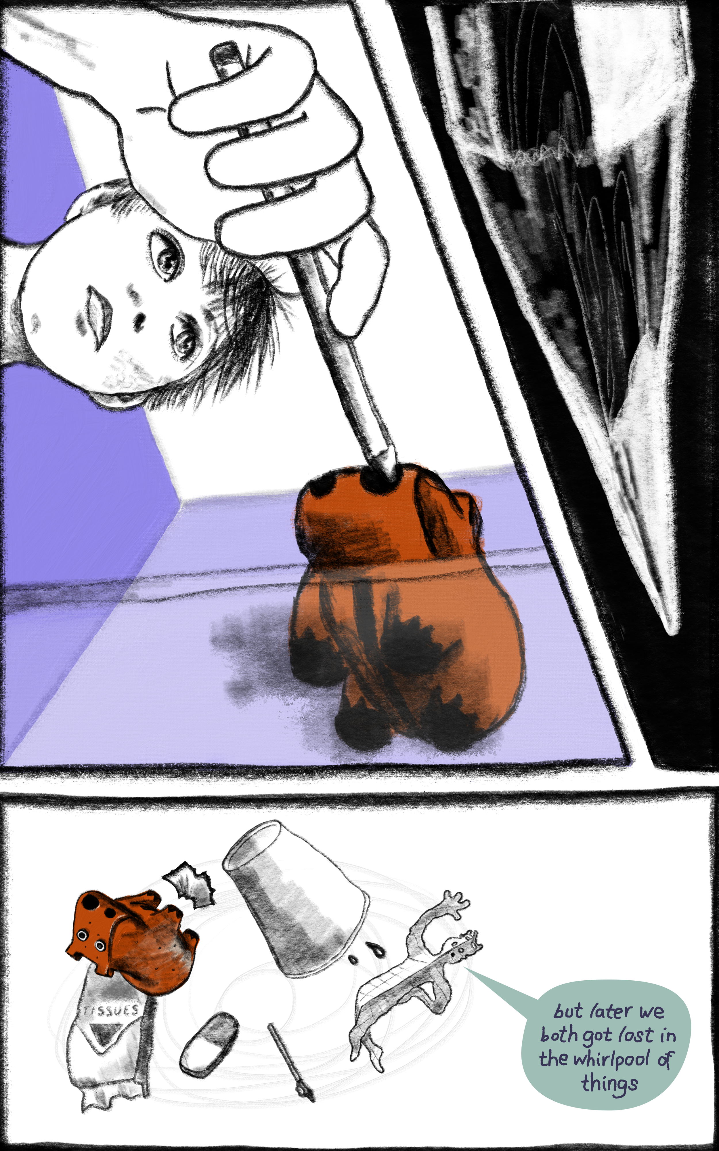 Flatboy and the Hippo