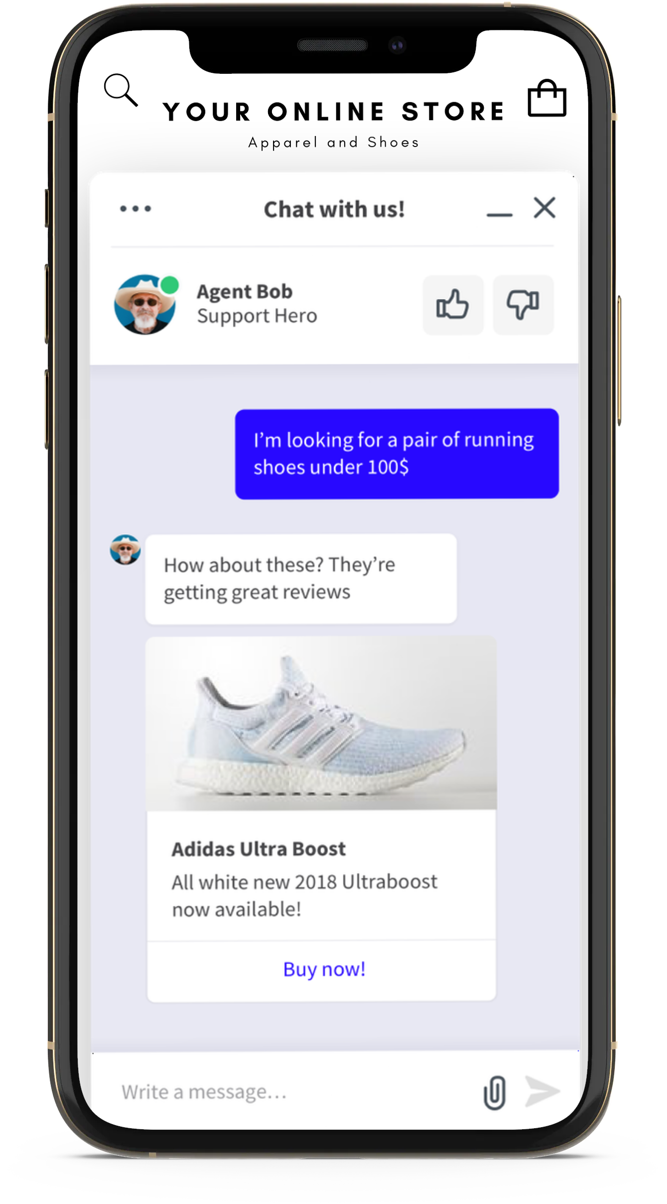 Live chat mobile e Boost Mobile