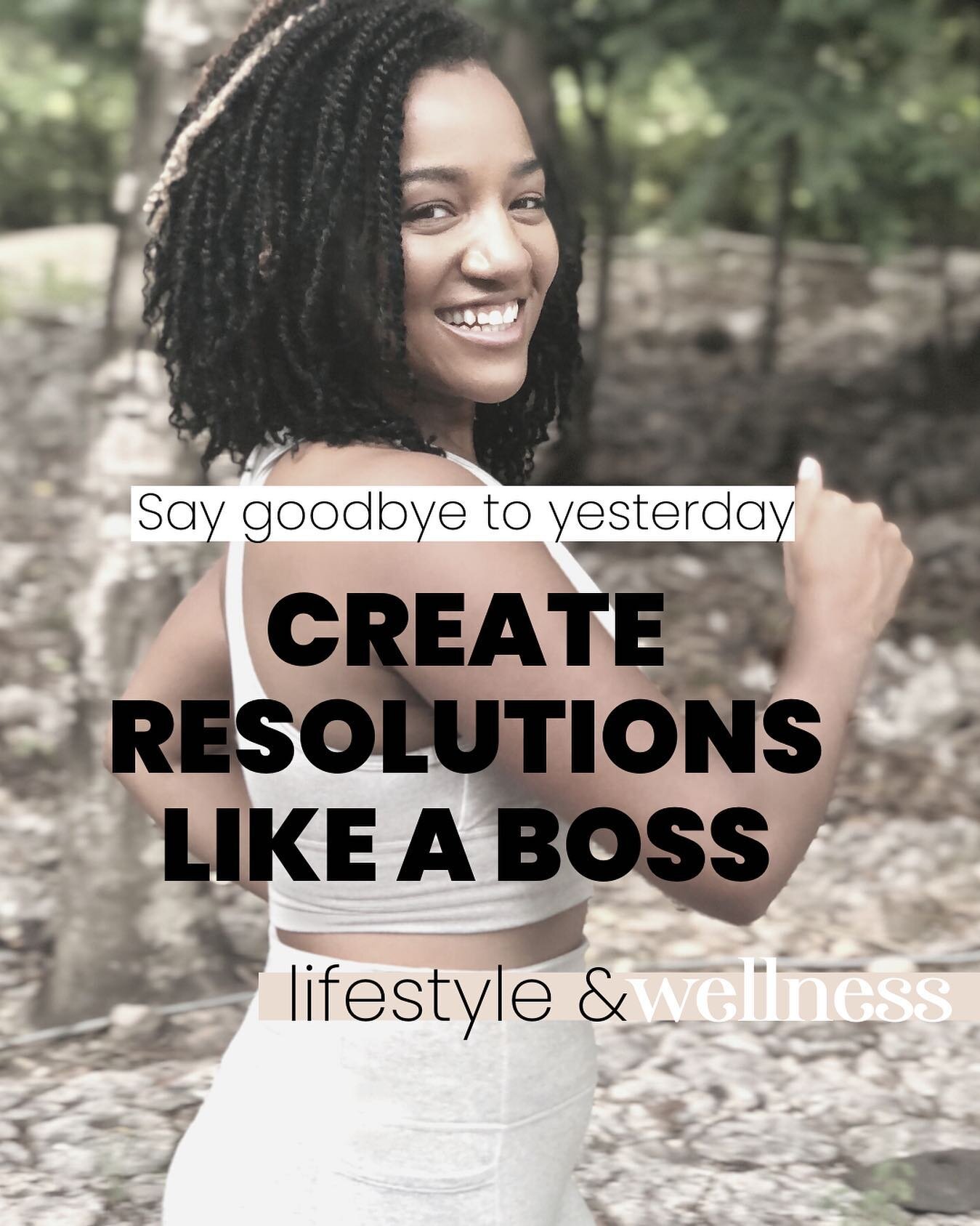 It&rsquo;s never too late to make a good resolution. But don&rsquo;t make it just to make it. Make one that&rsquo;s meaningful and will propel you into your being your best amplified self! It&rsquo;s not new year new you. Make it a new year and bette