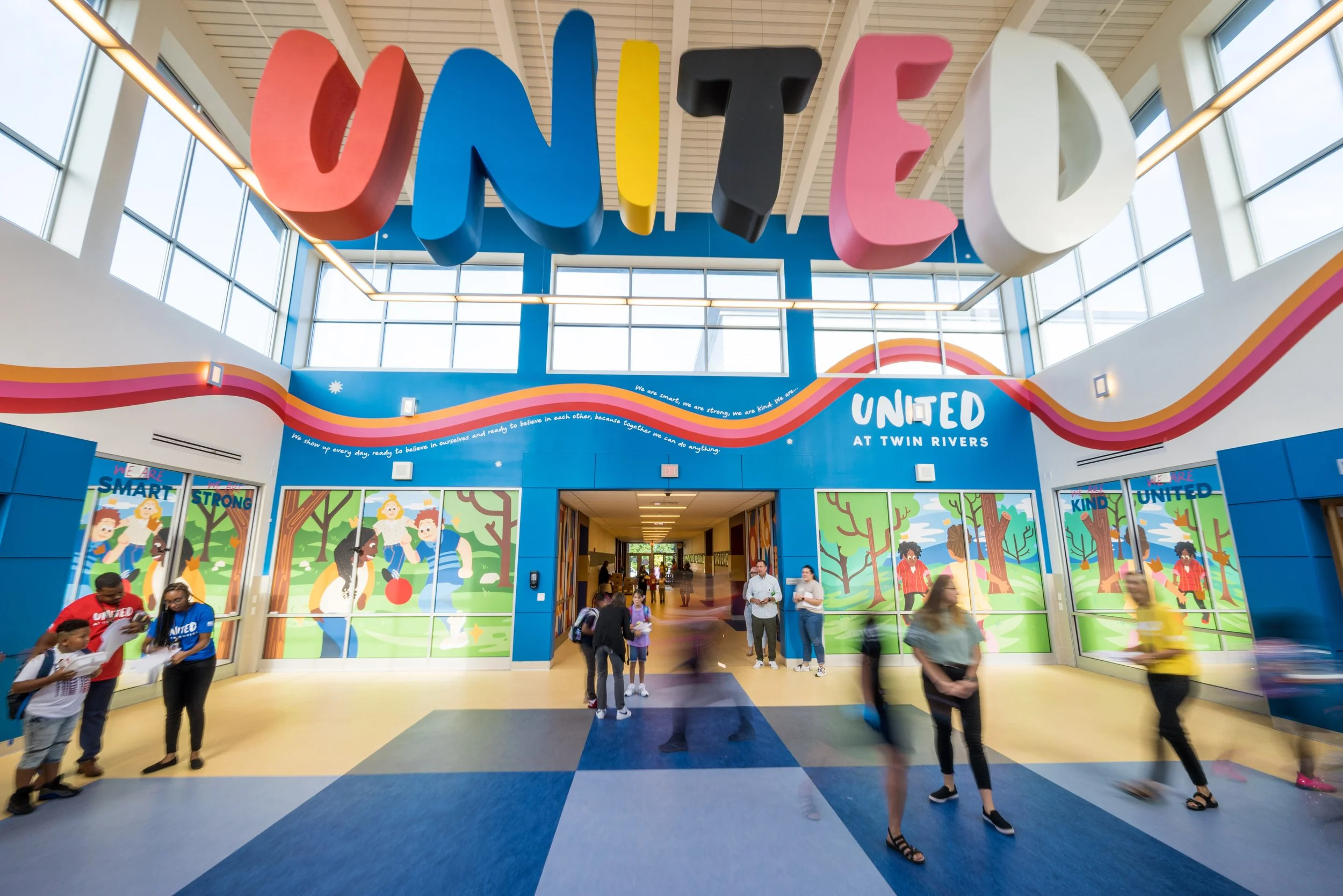 United At Twin Rivers School Rebrand