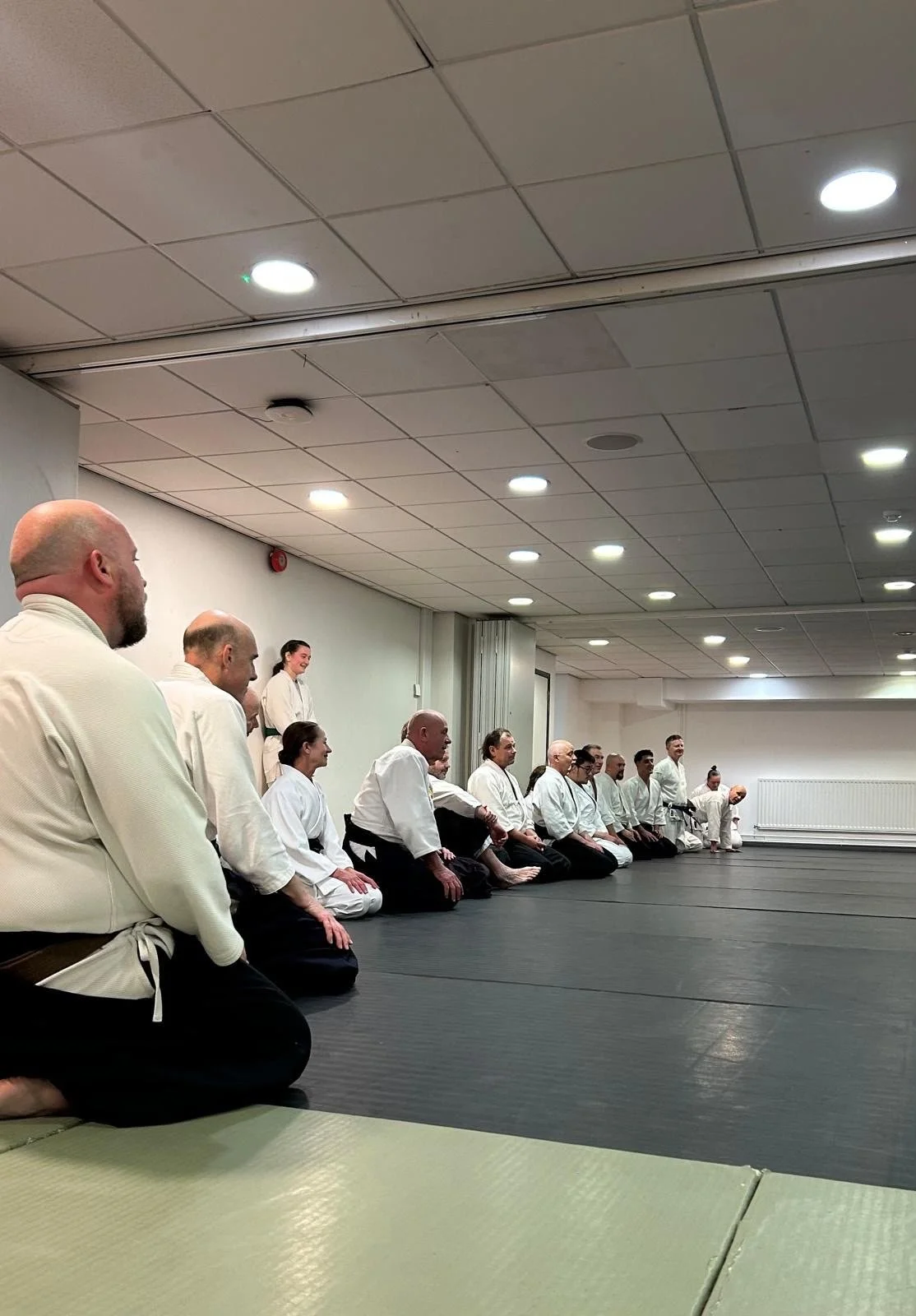 Chippenham Aikido team at a fundraising seminar for Dorothy House Hospice