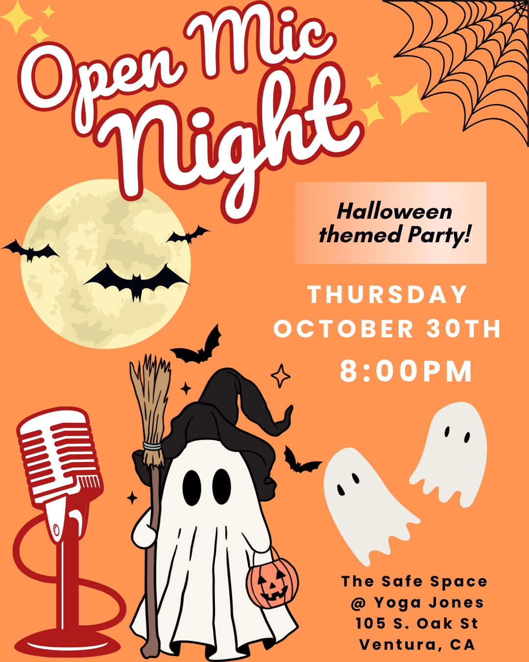 Red And White Playful Bold Open Mic Night Flyer.png