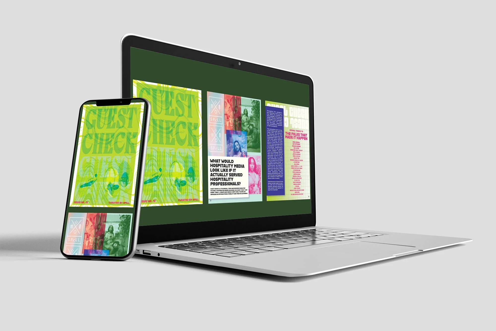 Guest Check Issue No. IV (Desktop + Mobile)