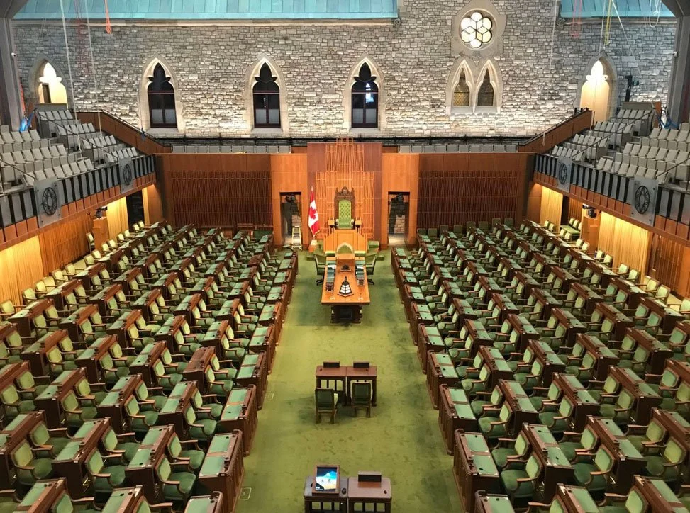 West Block Parliament Tour - Ottawa date ideas winter 