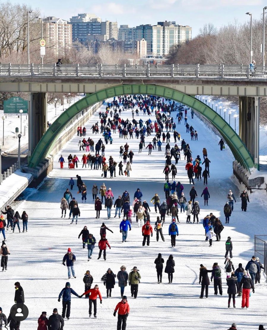 Rideau Canal Skateway Ottawa