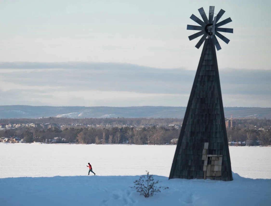 Britannia Winter trail skiing March Break Ottawa