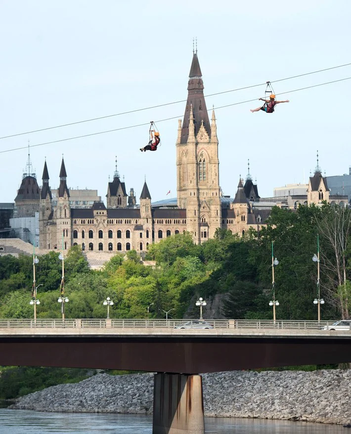Interzip zipline Ottawa Gatineau
