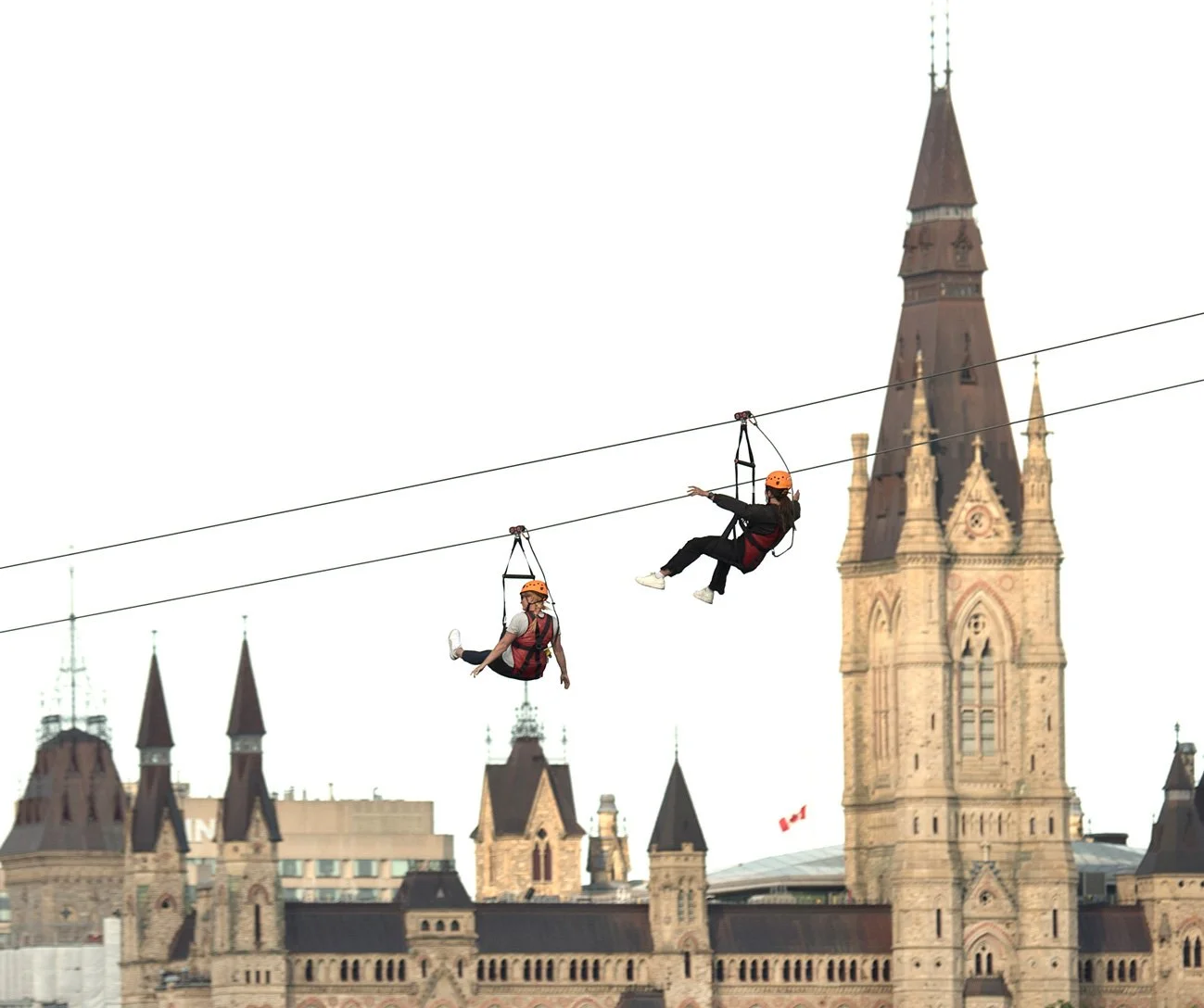 Interzip zipline Ottawa Gatineau