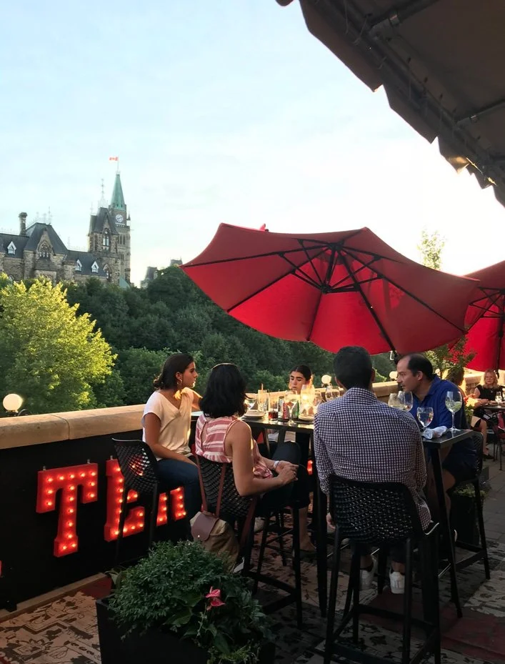 Émilie’s Terrace Fairmont Chateau Laurier