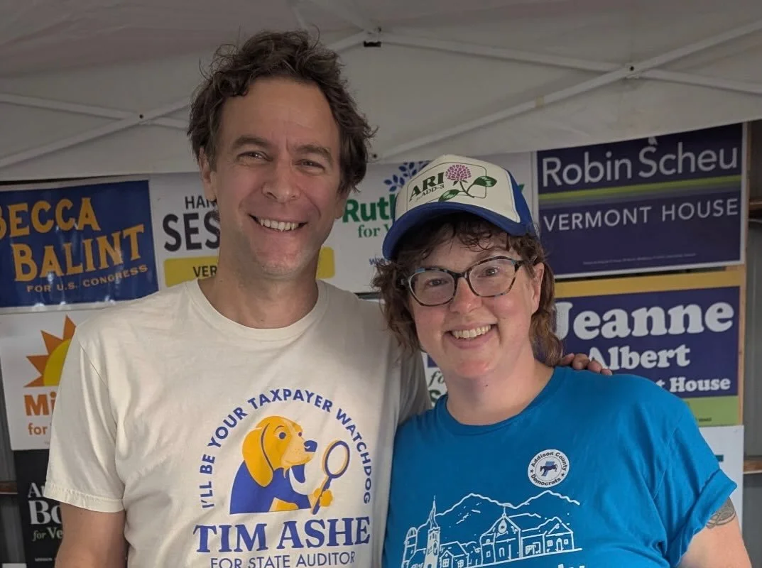 So fun to catch the Addison Co. Fair and Field Days today. Thanks to everyone who popped by for a chat. Here's hoping @ari_for_addison3  is in the House come January!