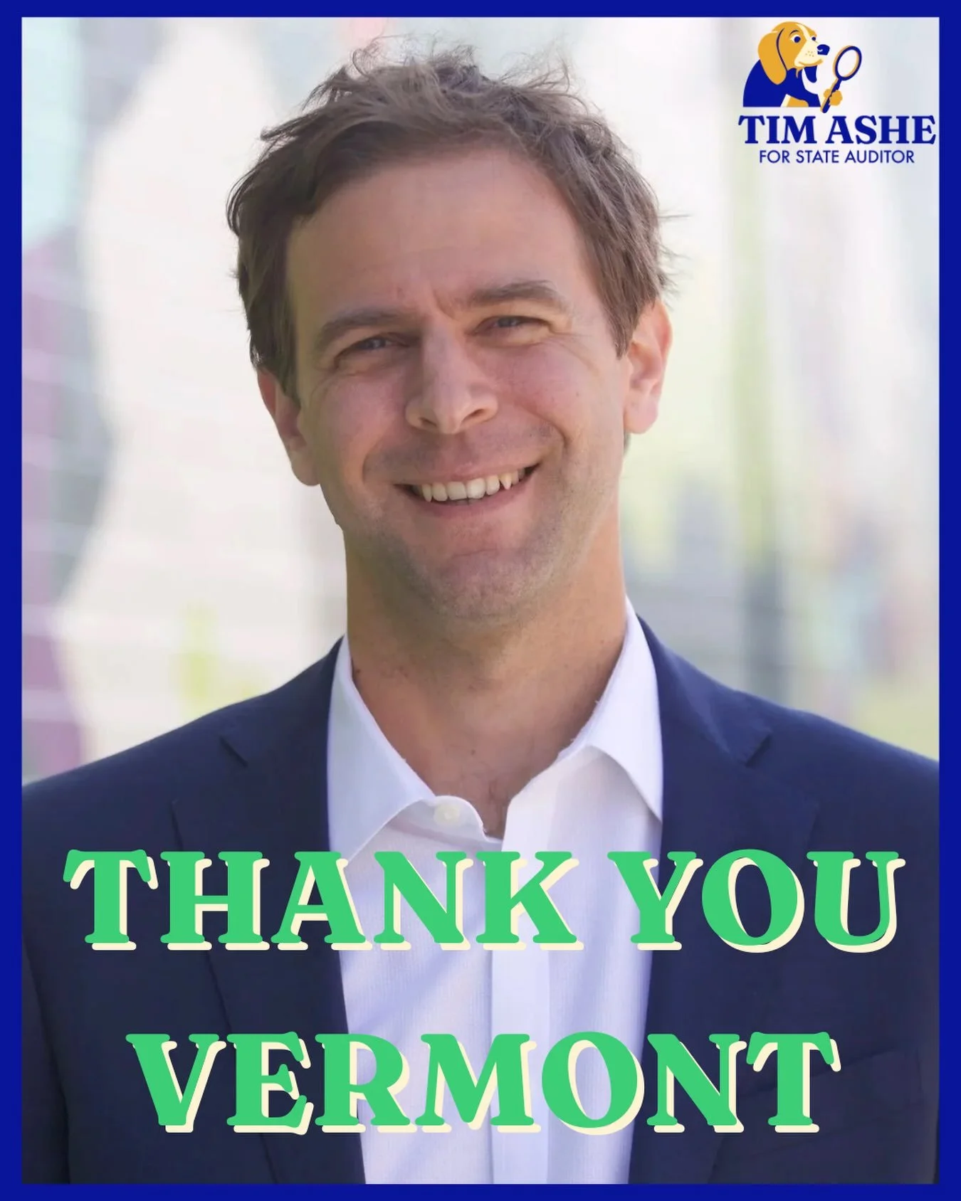 I&rsquo;m honored to be chosen as your Democratic nominee for State Auditor. Now, onto November.