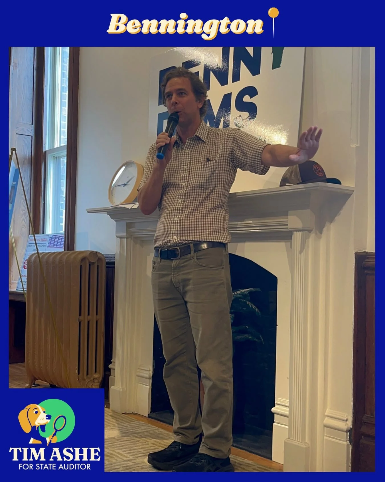 Thanks for the warm welcome, Benningtonians! It was a great treat to see Bill Botzow and share a story with everyone about his efforts to improve the lives of hundreds of area residents who lived in manufactured homes.
#benningtonvt