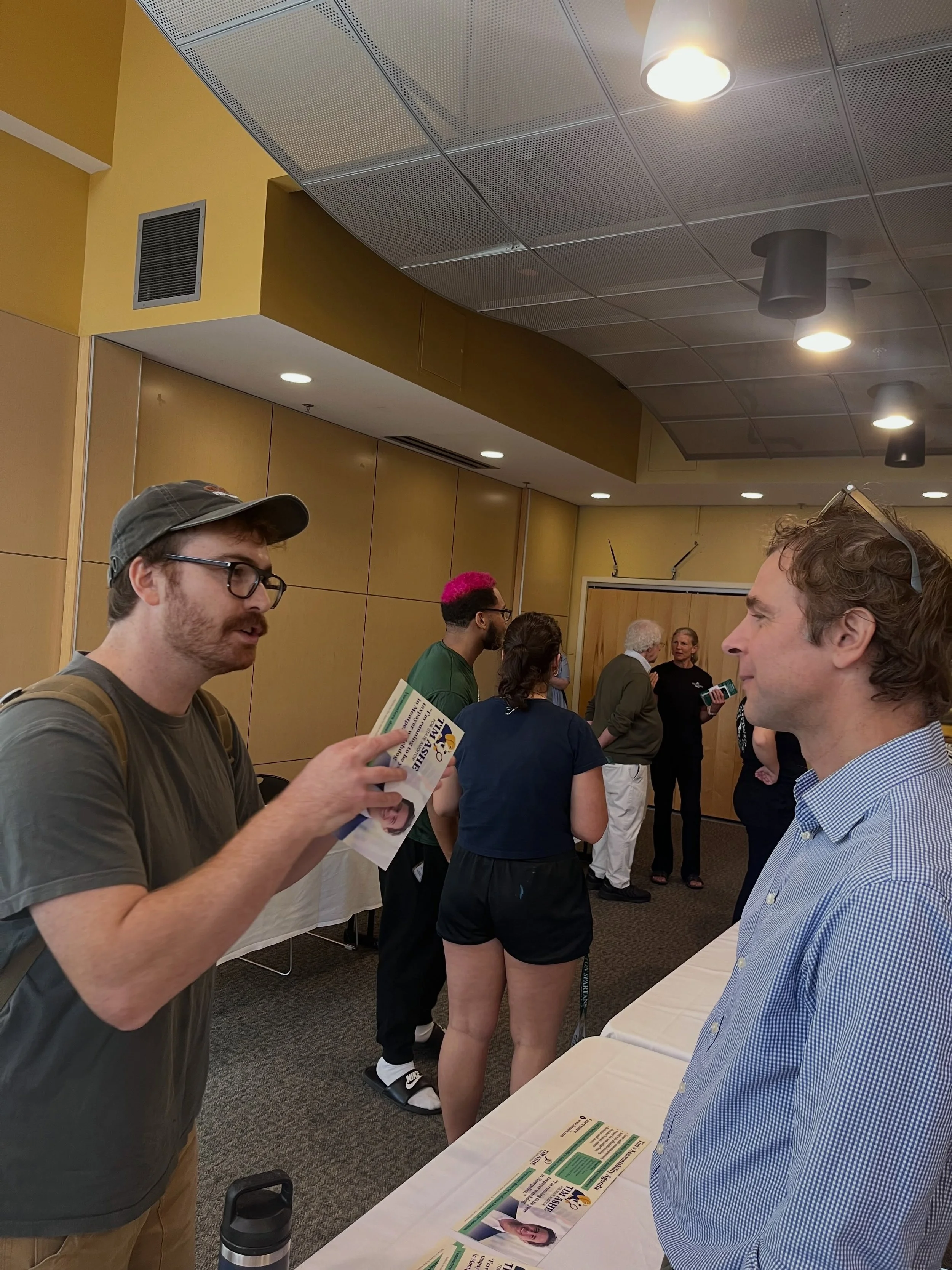 Castleton students had a lot to say yesterday at their voter engagement fair. They want a state government with high ambitions that match their own.
#election2026