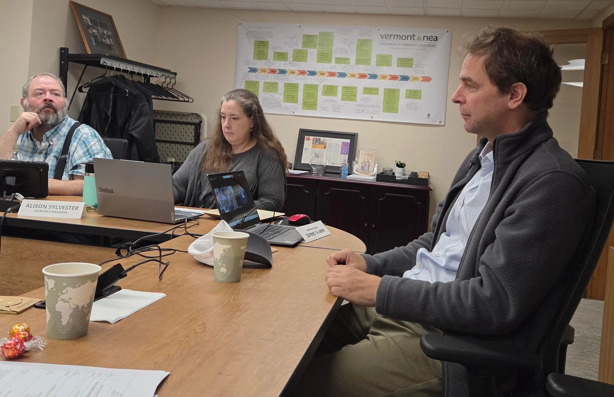 Spent Saturday morning learning from Vermont educators. Classrooms have changed sooooooo much over the years. Teachers are on the front lines of so much more than just&nbsp;education.

#education #teachers