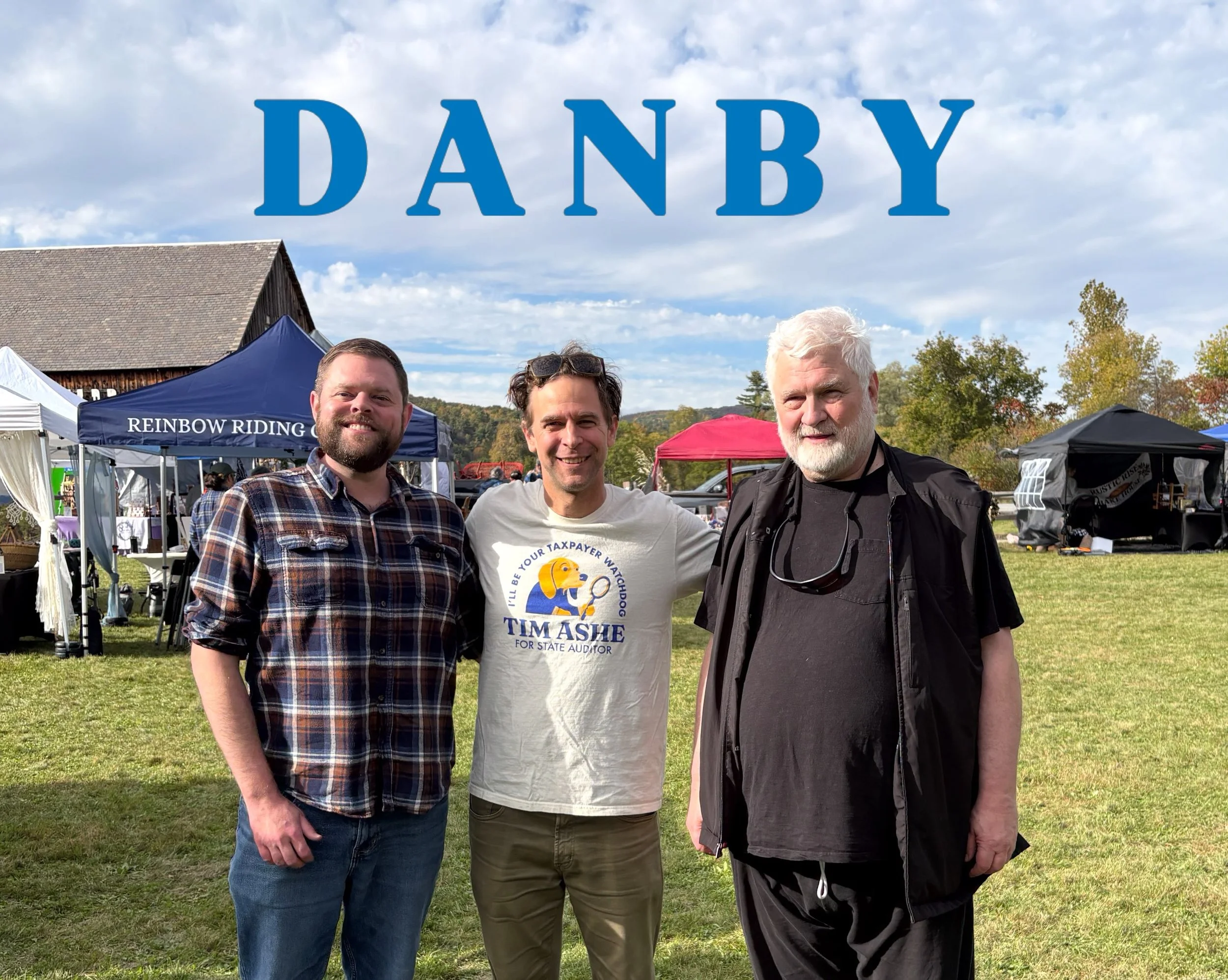 Danby Harvest Festival was a hoot. What a backdrop for the musicians. And Silas Lapham Griffith - who knew? But now we do thanks to the Danby Historical Society.&nbsp;

#danbyvt #danby