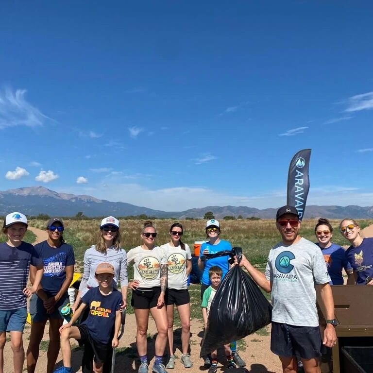 We had a great turnout for our Trashy Trail Runners event with our friends from @aravaipacolorado! We met incredible people at Palmer Park in Colorado Springs, where we ran a 4-mile loop, then collected around 30 pounds of trash and dog poop! 

At fi