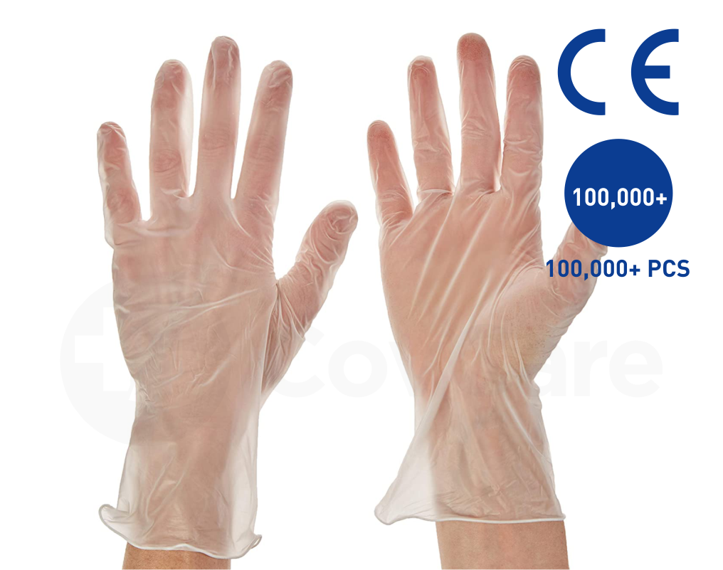 Buy Clear Vinyl Gloves Online Covcare
