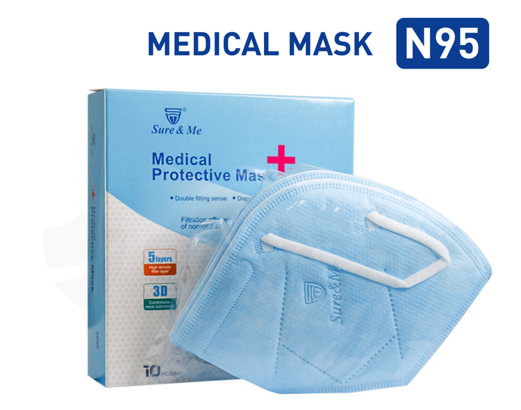 Medical N95 (FDA)     As Low As:      $3.75/piece