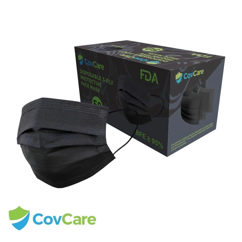 Buy Black Medical Masks Black Surgical Masks For Sale Black
