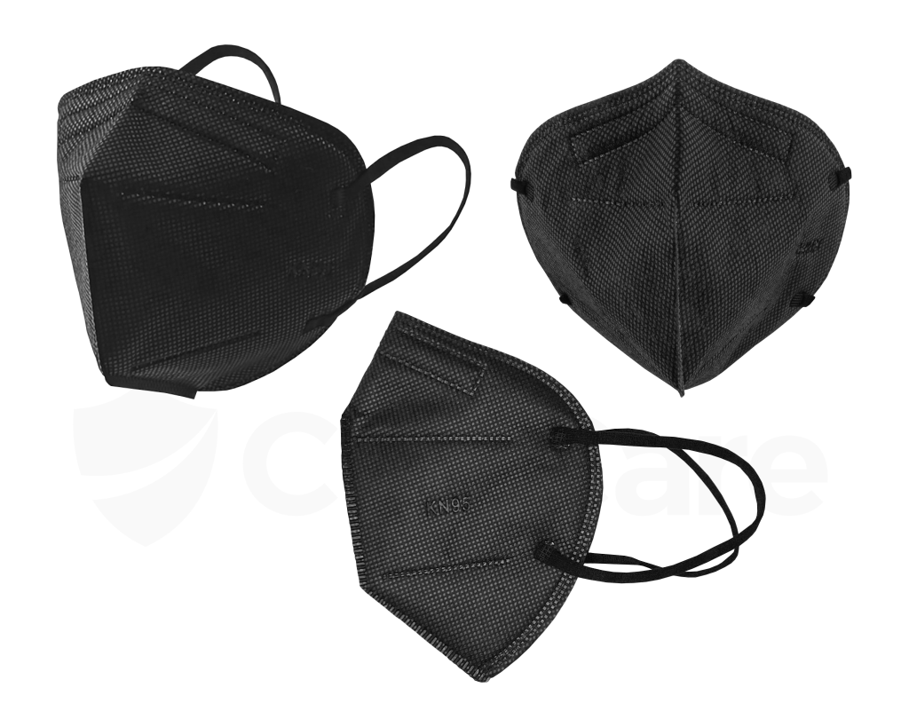 Buy Black KN95 Masks Online Covcare