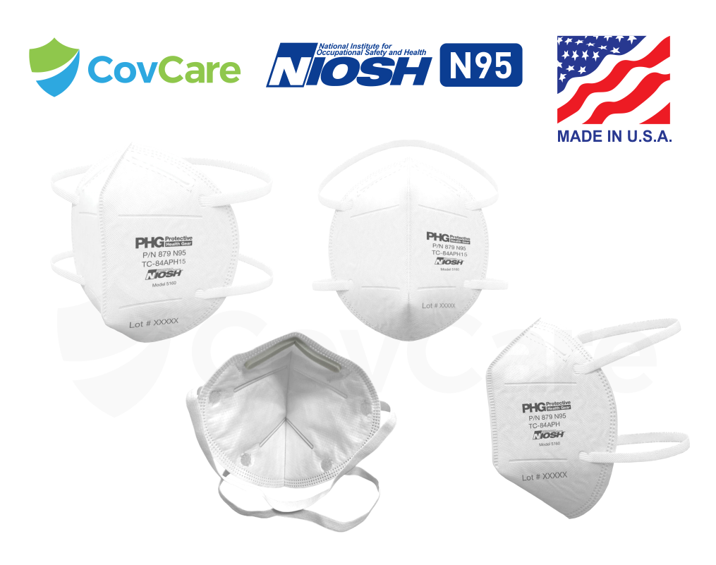 CovCare N95 Mask For Sale NIOSH Certified N95 Masks