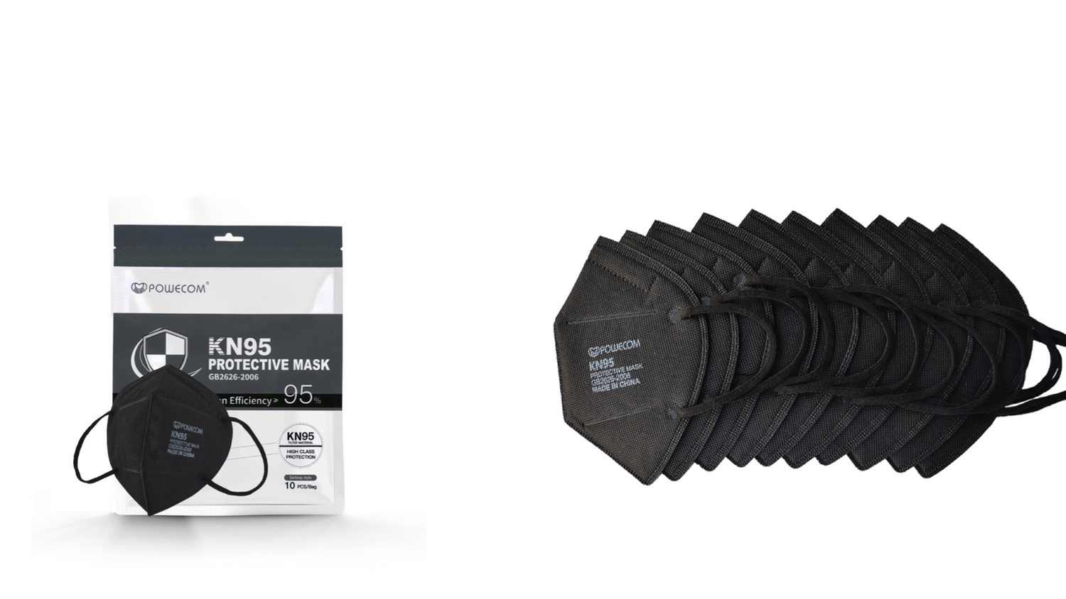 Black KN95 Masks For Sale (FDA/EUA) Buy Black Online