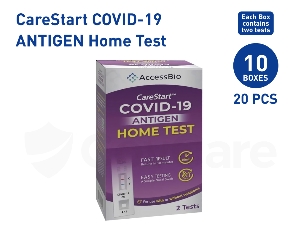 Buy CareStart™ Covid19 Rapid Antigen Test Online COVID19 Antigen