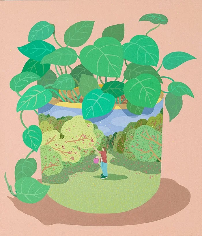 Joy in May  | 53x45.5cm | acrylic on canvas
2024