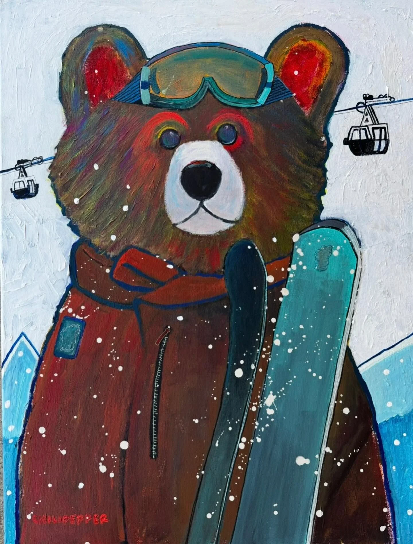 Ski Bear found his forever home in Tahoe Donner on January 1st. ❄️🧸

He was welcomed by the kindest collector, and my heart is full knowing he&rsquo;ll continue his story in Tahoe.

Thank you for giving him his forever home. 🤍

#TahoeDonner #LakeTa