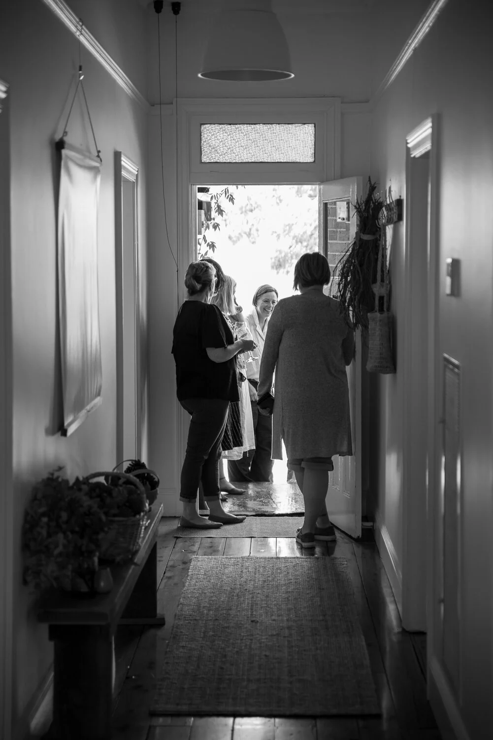 Meeting Friends at Hold Cottage