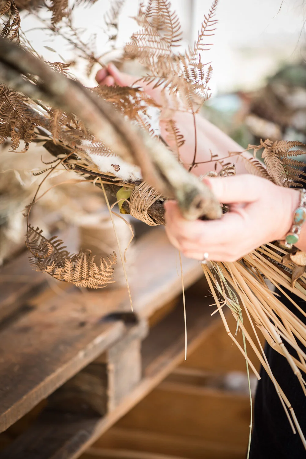 Wreath Workshop Hold Cottage