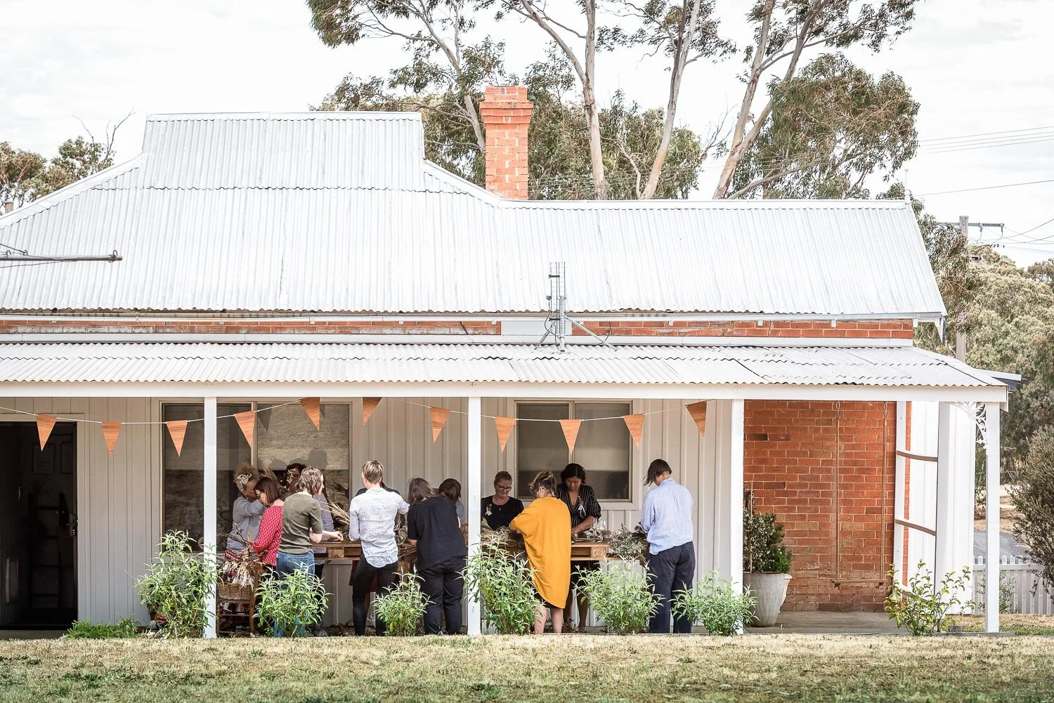Wreath Workshop Hold Cottage